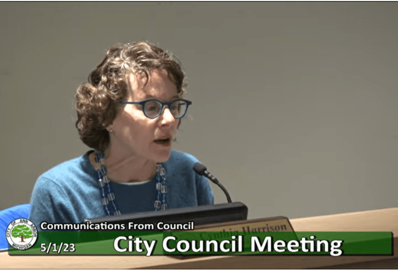 ALT Screenshot of City Council meeting